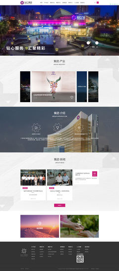 广州市钻汇商贸集团网站建设项目